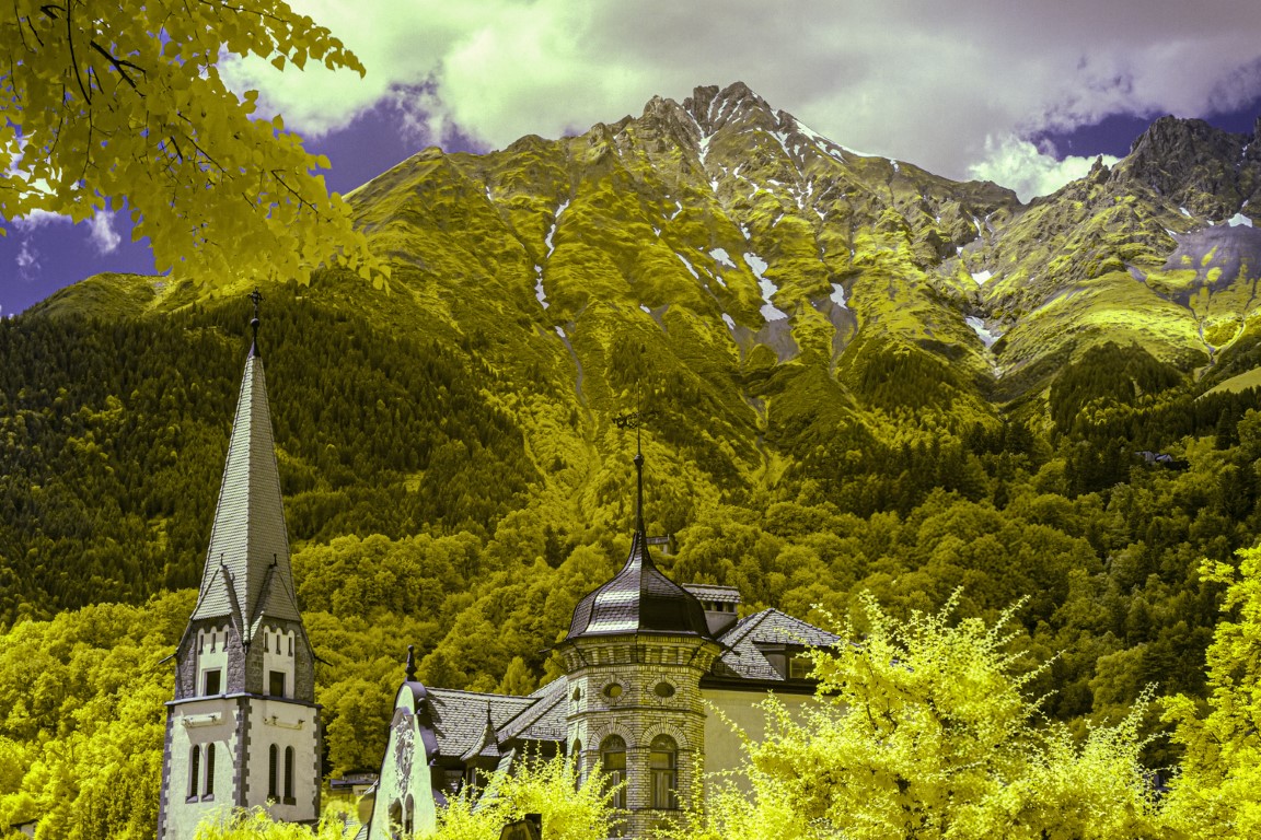 Saggen in Infrarot / Udo Frizzi